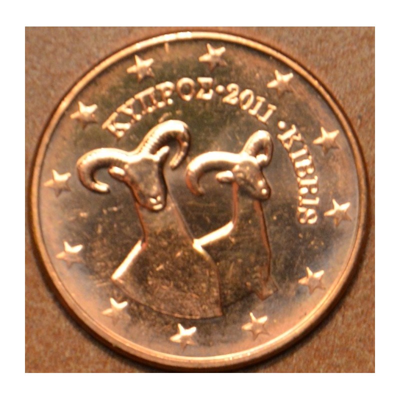 eurocoin eurocoins 5 cent Cyprus 2011 (UNC)