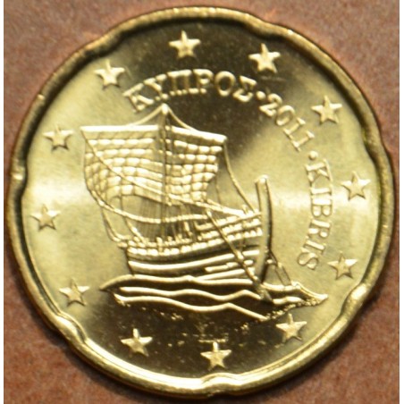 Euromince mince 20 cent Cyprus 2011 (UNC)