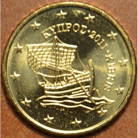Euromince mince 50 cent Cyprus 2011 (UNC)