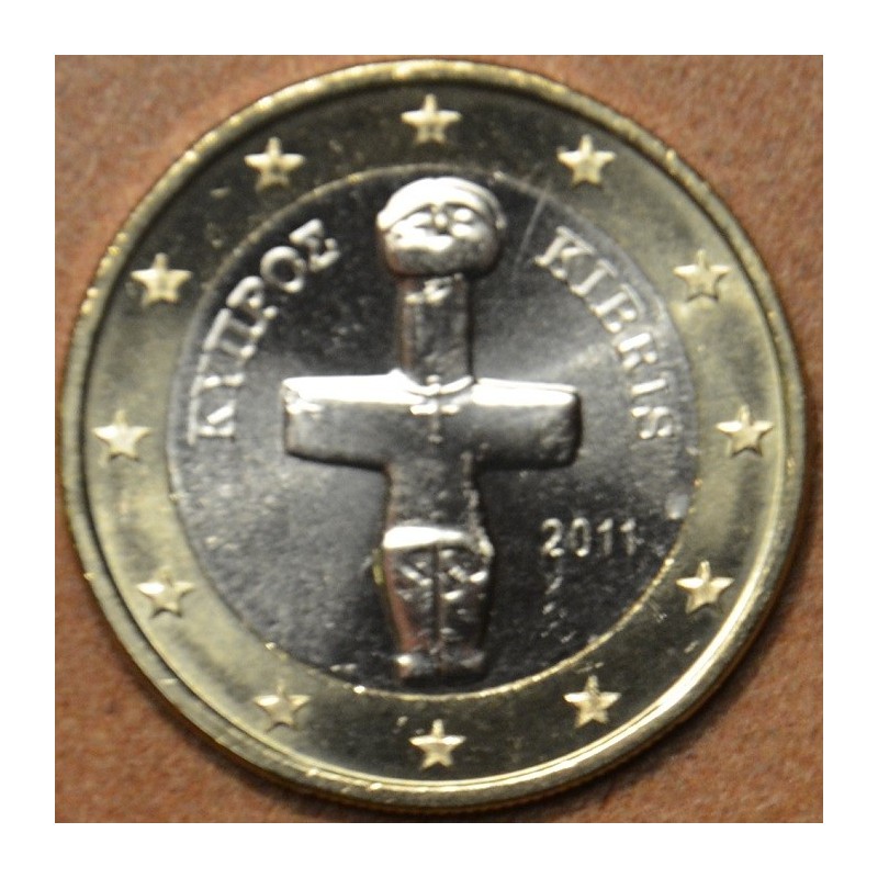 Euromince mince 1 Euro Cyprus 2011 (UNC)