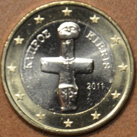 Euromince mince 1 Euro Cyprus 2011 (UNC)