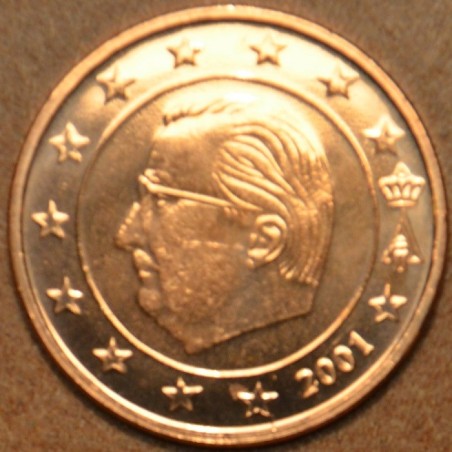 euroerme érme 2 cent Belgium 2001 (UNC)