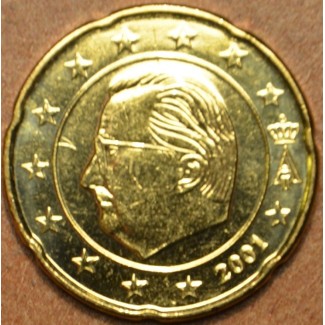 Euromince mince 20 cent Belgicko 2001 (UNC)