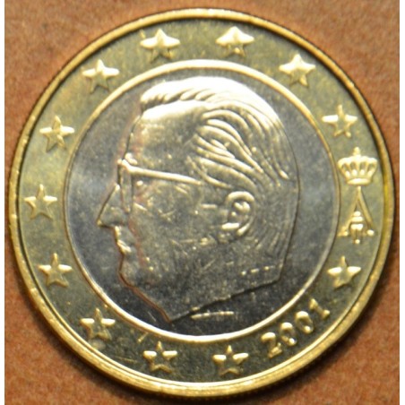 Euromince mince 1 Euro Belgicko 2001 (UNC)