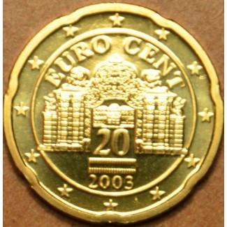 euroerme érme 20 cent Ausztria 2003 (UNC)