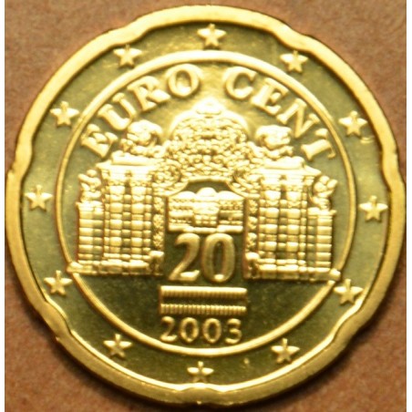 eurocoin eurocoins 20 cent Austria 2003 (UNC)