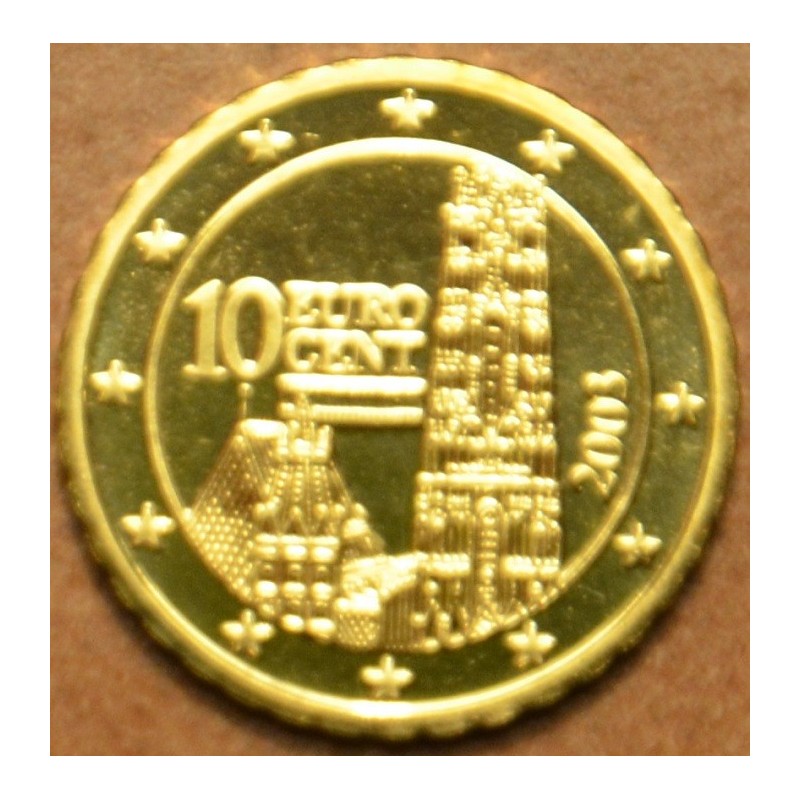 eurocoin eurocoins 10 cent Austria 2003 (UNC)