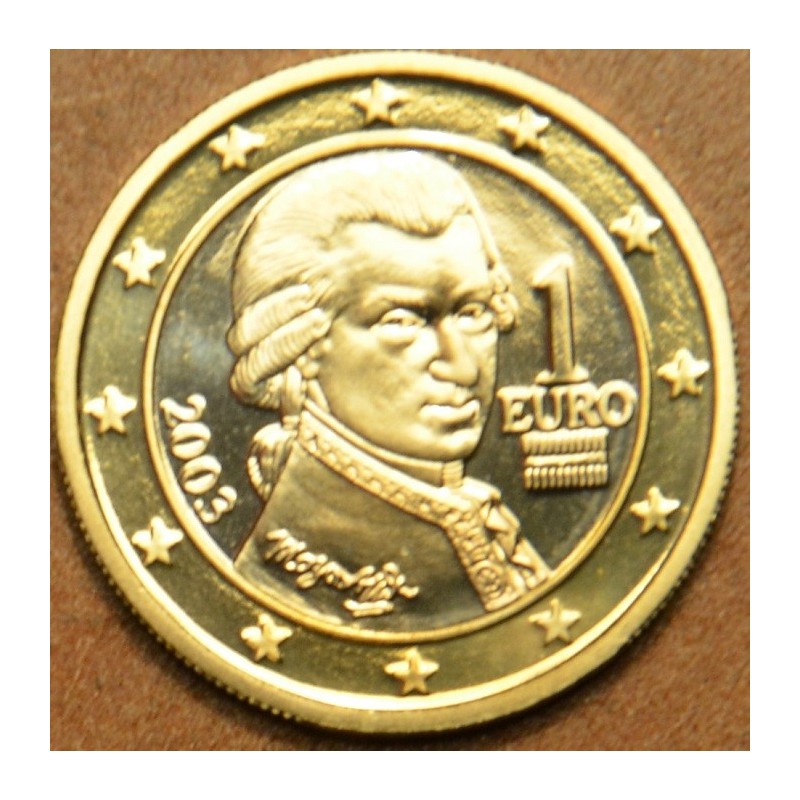 eurocoin eurocoins 1 Euro Austria 2003 (UNC)