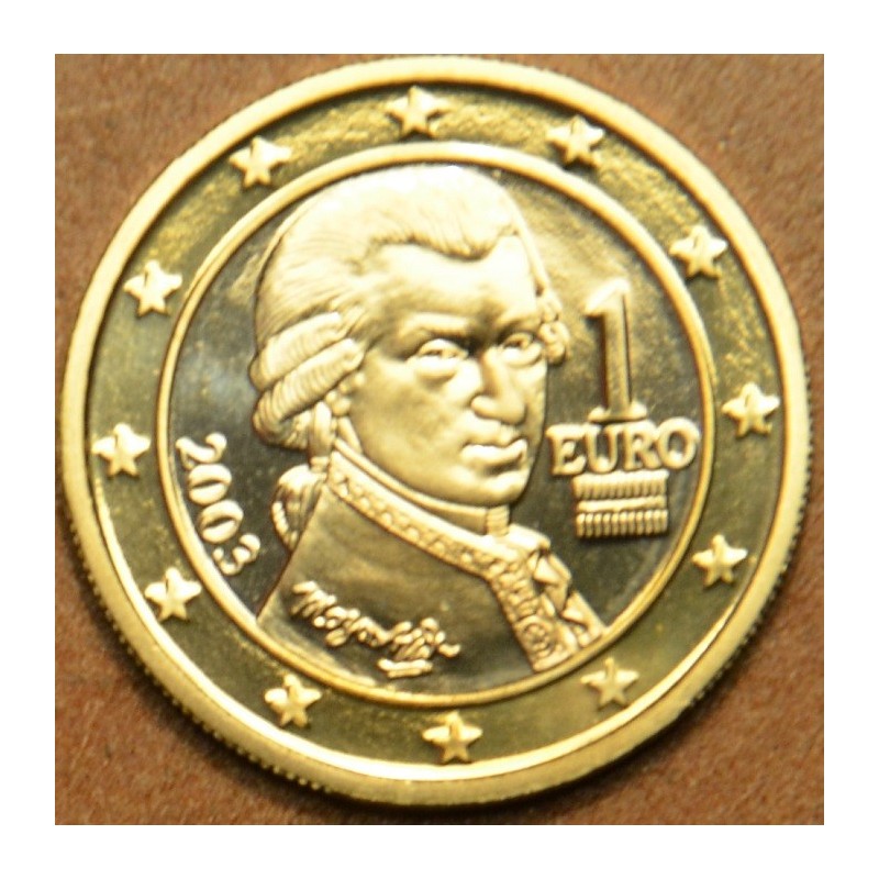 Euromince mince 1 Euro Rakúsko 2003 (UNC)