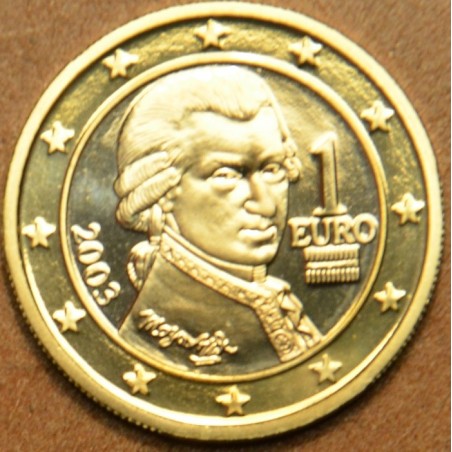Euromince mince 1 Euro Rakúsko 2003 (UNC)