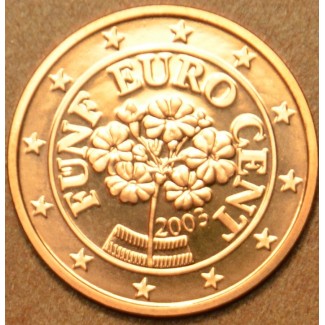 Euromince mince 5 cent Rakúsko 2003 (UNC)