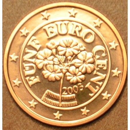 Euromince mince 5 cent Rakúsko 2003 (UNC)