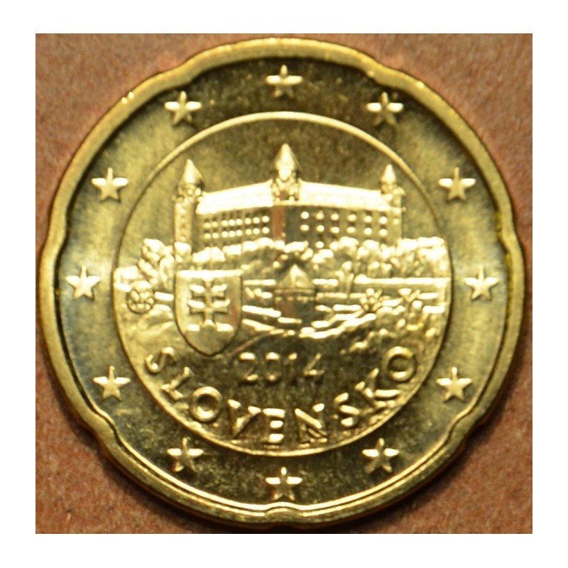 euroerme érme 20 cent Szlovákia 2014 (UNC)
