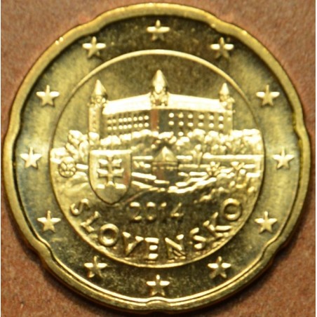 Euromince mince 20 cent Slovensko 2014 (UNC)