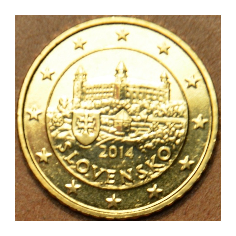 eurocoin eurocoins 10 cent Slovakia 2014 (UNC)
