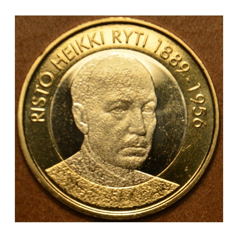Euromince mince 5 Euro Fínsko 2017 - Risto Heikki Ryti (UNC)