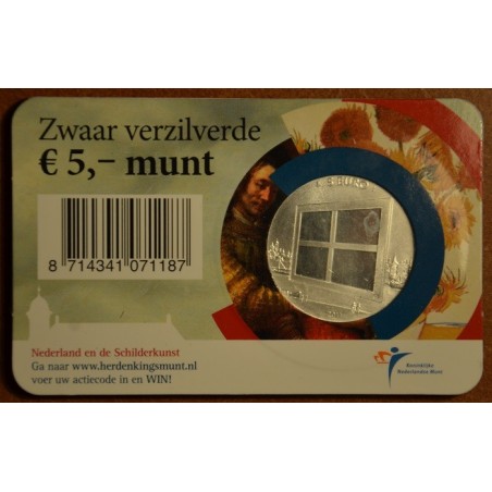 eurocoin eurocoins 5 Euro Netherlands 2011 - Dutch painting (BU card)