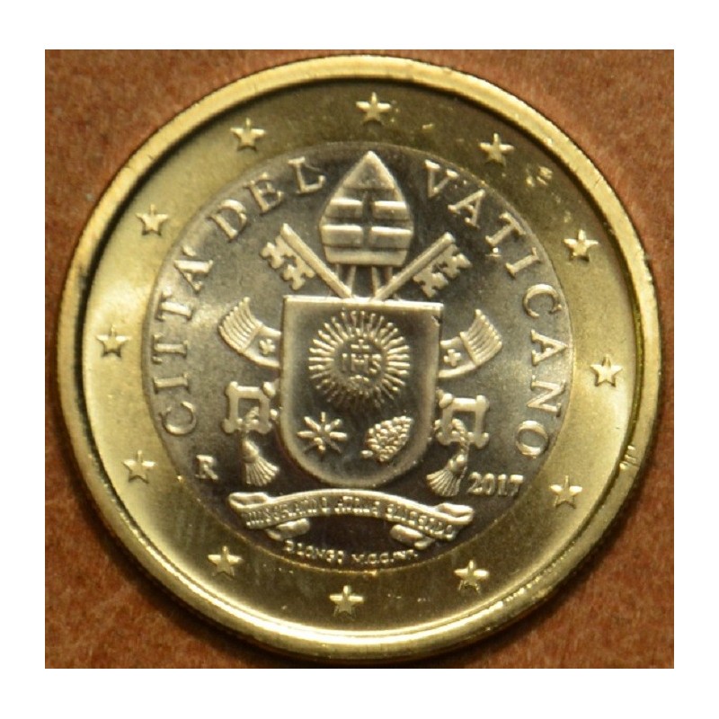 eurocoin eurocoins 1 Euro Vatican 2017 (BU)