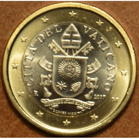 eurocoin eurocoins 1 Euro Vatican 2017 (BU)