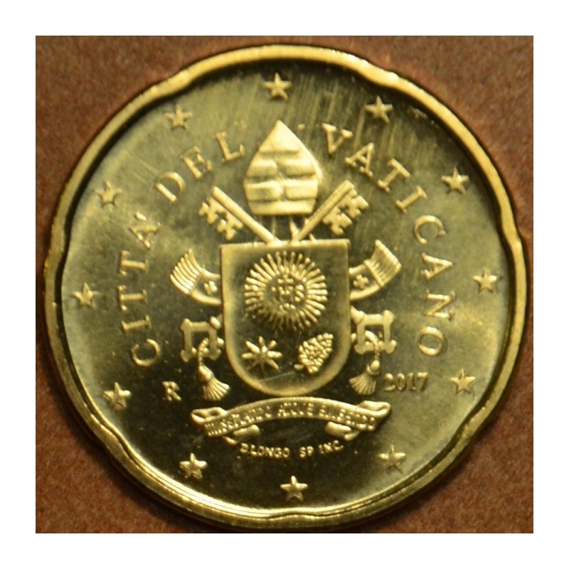 eurocoin eurocoins 20 cent Vatican 2017 (BU)