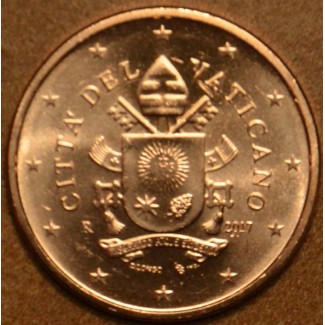 Euromince mince 5 cent Vatikán 2017 (BU)