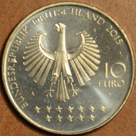 euroerme érme 10 Euro Németország \\"A\\" 2015 Otto von Bismarck (UNC)