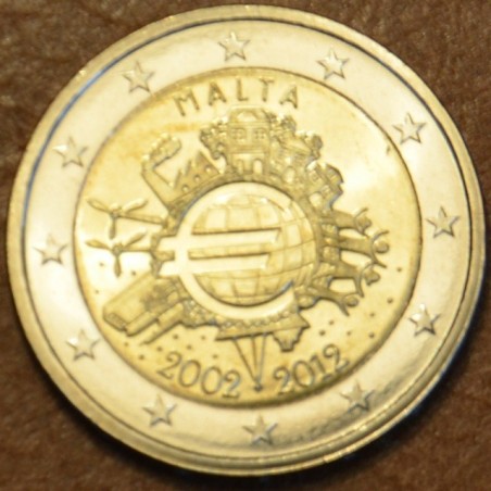 euroerme érme 2 Euro Málta 2012 - Az Euro 10. évfordulója (UNC)