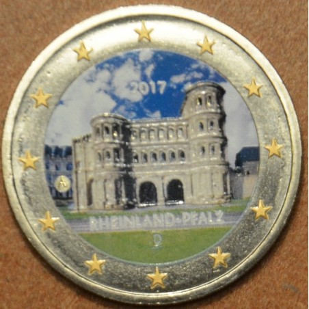 Euromince mince 2 Euro Nemecko \\"A\\" 2017 - Porýnie-Falcko: Porta...