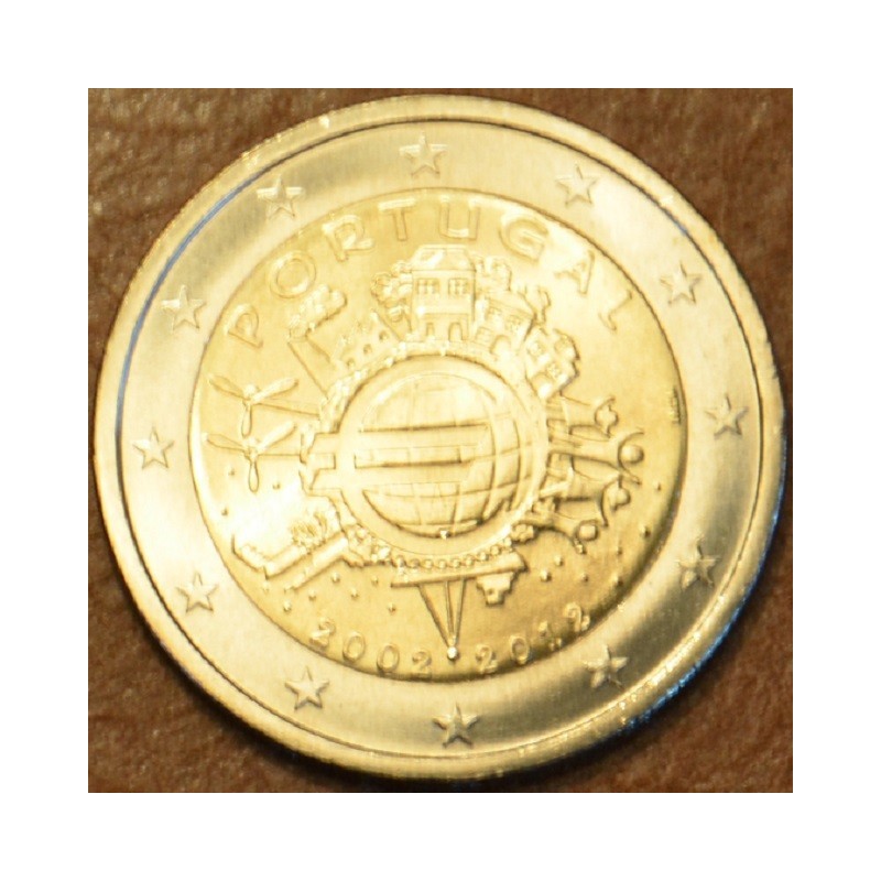 eurocoin eurocoins 2 Euro Portugal 2012 - Ten years of Euro (UNC)