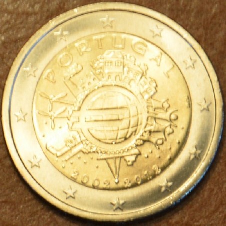 Euromince mince 2 Euro Portugalsko 2012 - 10. výročia vzniku Eura (...