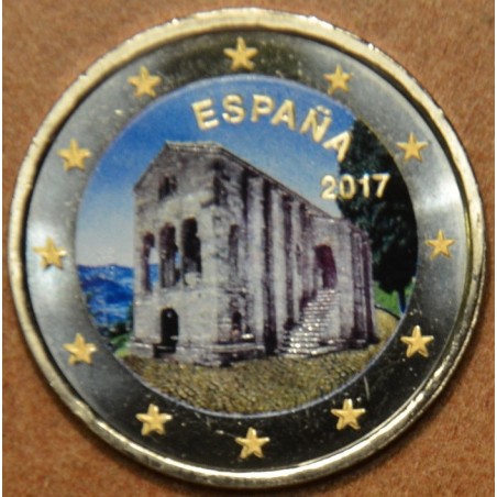 euroerme érme 2 Euro Spanyolország 2017 - Oviedo: Santa María del N...