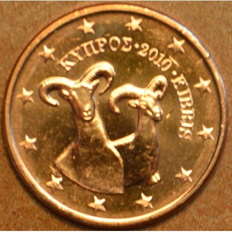 eurocoin eurocoins 1 cent Cyprus 2010 (UNC)