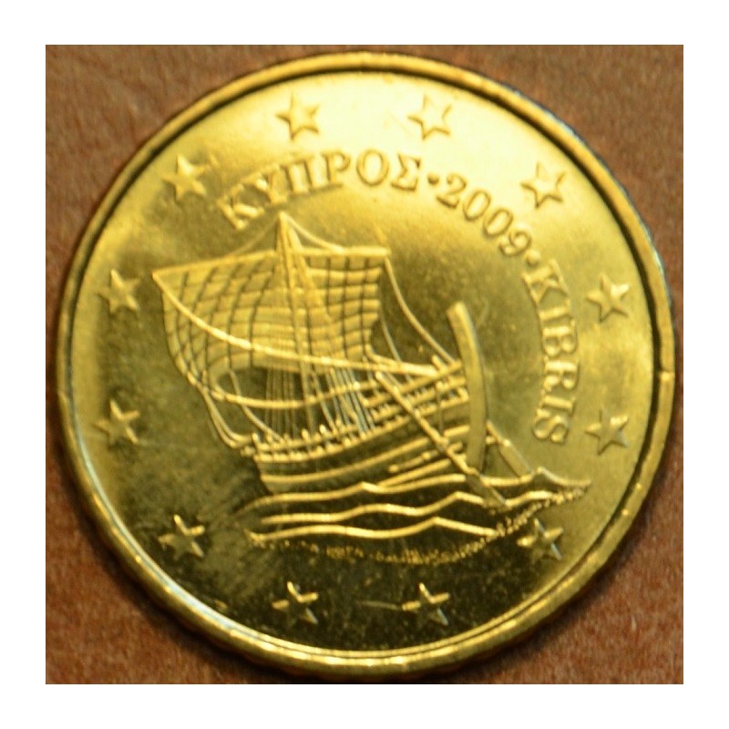 eurocoin eurocoins 50 cent Cyprus 2009 (UNC)