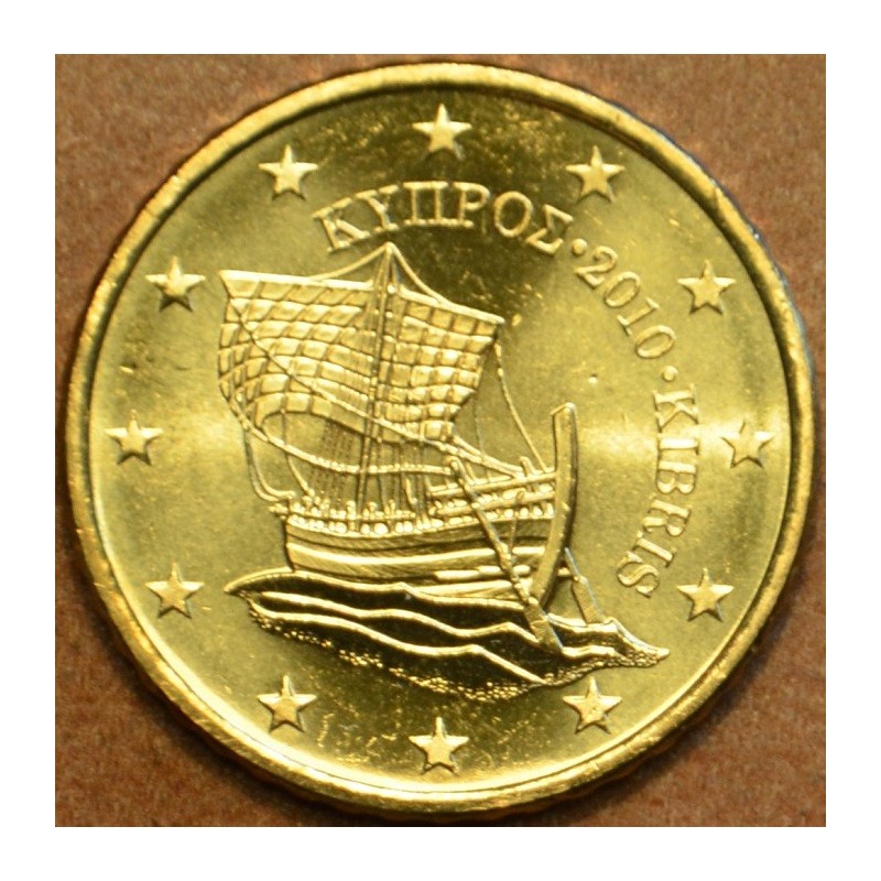 euroerme érme 50 cent Ciprus 2010 (UNC)
