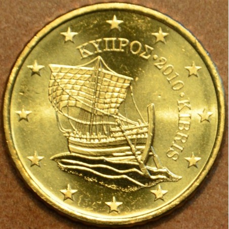 Euromince mince 50 cent Cyprus 2010 (UNC)