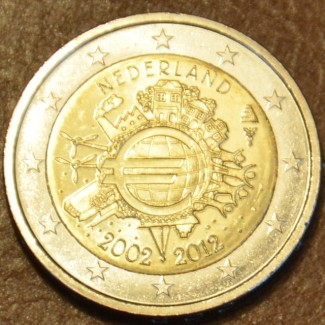 euroerme érme 2 Euro Hollandia 2012 - Az Euro 10. évfordulója (UNC)