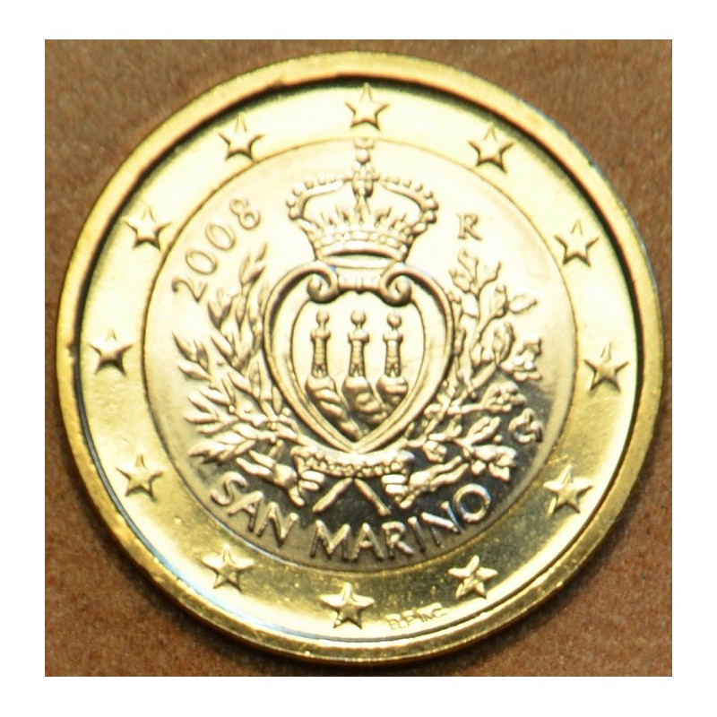 euroerme érme 1 Euro San Marino 2008 (UNC)