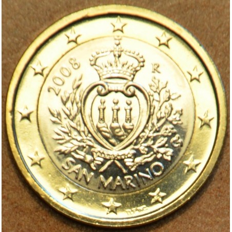 euroerme érme 1 Euro San Marino 2008 (UNC)