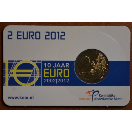 Euromince mince 2 Euro Holandsko 2012 - 10. výročia vzniku Eura (BU...