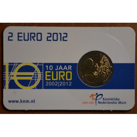 eurocoin eurocoins 2 Euro Netherlands 2012 - Ten years of Euro (BU ...