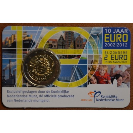 eurocoin eurocoins 2 Euro Netherlands 2012 - Ten years of Euro (BU ...