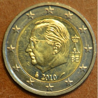 Euromince mince 2 Euro Belgicko 2010 - Albert II. (UNC)