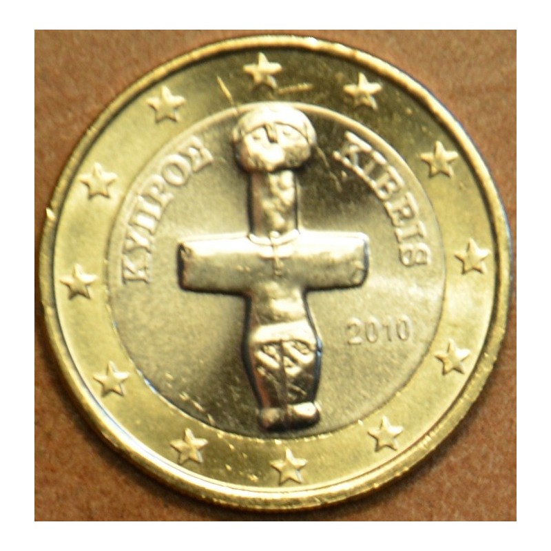 Euromince mince 1 Euro Cyprus 2010 (UNC)