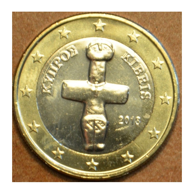 eurocoin eurocoins 1 Euro Cyprus 2013 (UNC)