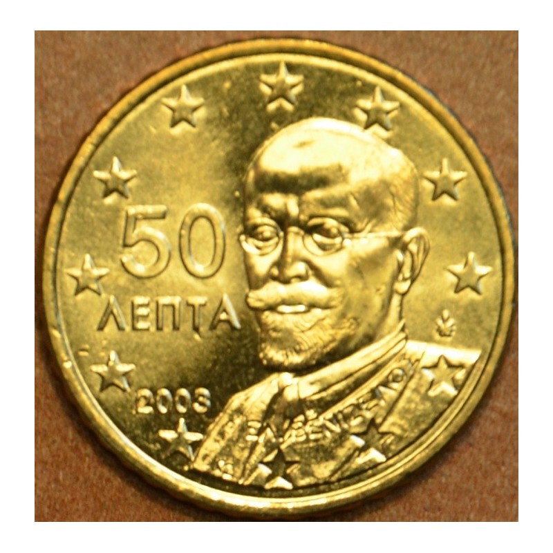 Euromince mince 50 cent Grécko 2003 (UNC)