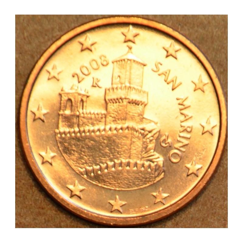 eurocoin eurocoins 5 cent San Marino 2008 (UNC)
