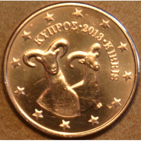 eurocoin eurocoins 1 cent Cyprus 2013 (UNC)