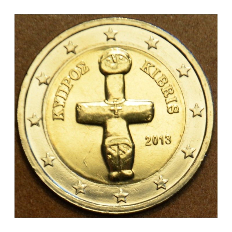 eurocoin eurocoins 2 Euro Cyprus 2013 (UNC)