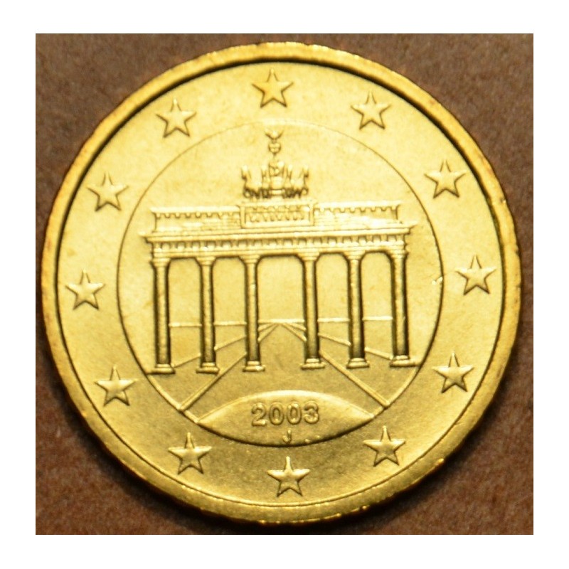 Euromince mince 50 cent Nemecko \\"J\\" 2003 (UNC)