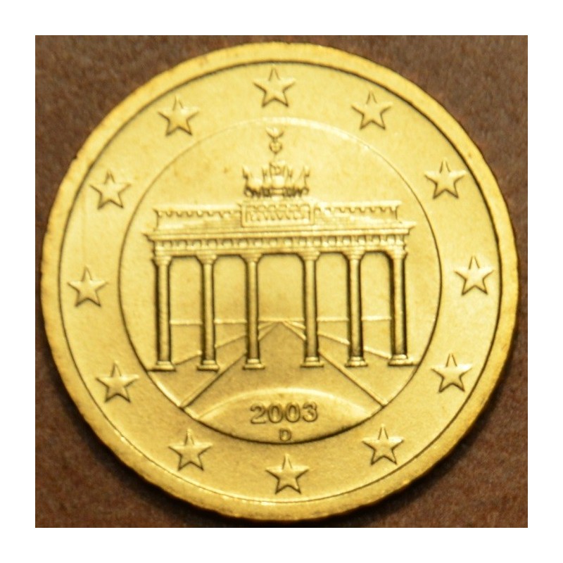 Euromince mince 50 cent Nemecko \\"D\\" 2003 (UNC)